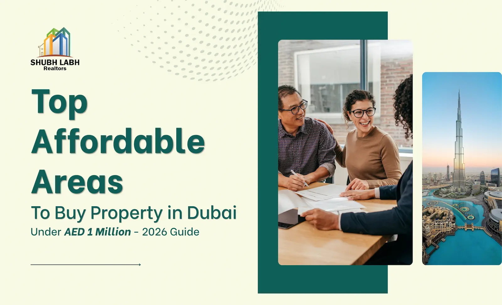 Top Affordable Areas in Dubai: Where You Can Buy Property under AED 1 Million in 2026